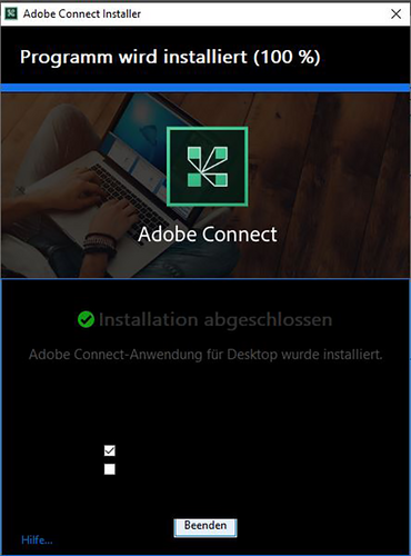 Dialogfenster Unlesbare dunkelgraue und schwarze Schrift auf schwarzem Grund